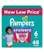 Pampers Diapers - Cruisers 360 - Size 6, 48 Count, Babyproof up to 100% - $558.62 MXN