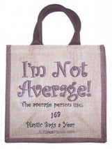 JUTE SHOPPING BAG Jute Not Plastic - UNISEX Tantra Bags-ECO-BAGS-RE-USE-... - $13.89
