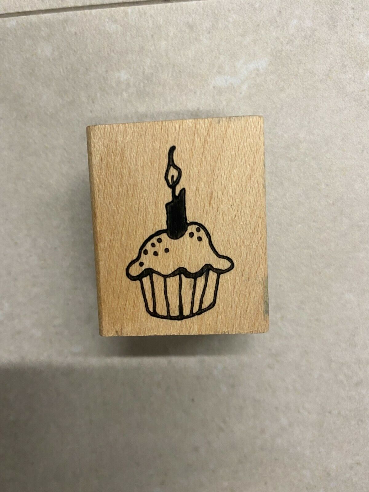 GREAT SELECTION OF WOOD & RUBBER CUPCAKE STAMPS BUY MORE & SAVE!    Item image 6
