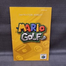 Mario Golf Nintendo 64 N64 Instruction Manual Booklet Only  No Game - £9.34 GBP