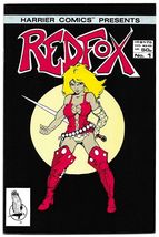 RedFox #1 (1986) *Harrier Comics / Copper Age / 2nd Printing / Ankhl Of ... - $6.00