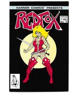 RedFox #1 (1986) *Harrier Comics / Copper Age / 2nd Printing / Ankhl Of ... - £4.74 GBP