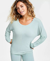 Womens Pajama Lounge Top Dusty Jade Color Size Small JENNI $39 - NWT - £7.07 GBP