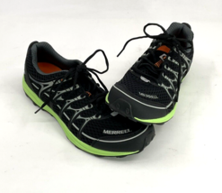 Merrell 11605 Mens Shoes Size 9.5 Black Green Tennis Sneakers - $31.68