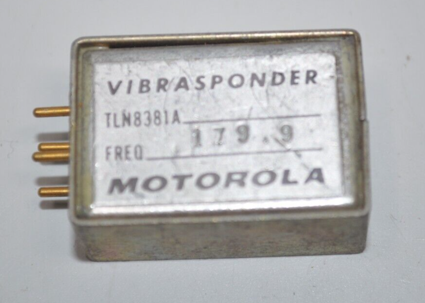 Motorola TLN8381A VibraSponder Frequency Chip - FREQ 179.9 Hz - $14.84