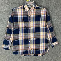Old Navy Button Up Top Women&#39;s Small The Boyfriend Shirt Long Sleeve Cot... - $16.73 CAD