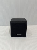 Single Bose Cube Speakers Lifestyle Acoustimass Surround Sound Black - $12.66 CAD