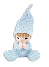 Precious Moments Sleeping Prayer Baby Doll For Boys or Girls 10 in. (Blue) - £12.53 GBP