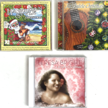 Teresa Bright Hawaiian Ukulele Christmas 3 CD Lot 2009-2010 Mountain Apple Neos - $35.64