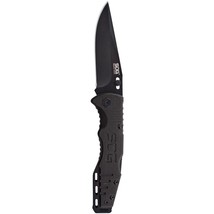 SOG Salute Mini- Black Oxide G10 Folding Knife - $1,666.57 MXN
