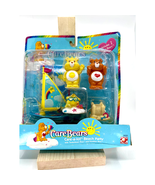 Vintage Care Bear Play Set Beach Party Sailboard Sandcastle Starbuddy &amp; ... - $51.08