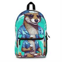 Otter Poker Player Champ Card Holder Graphic Backpack - £88.57 GBP