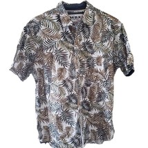 Original MBX Tropical Men&#39;s Short Sleeve Button Down Shirt - $9.75