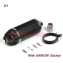 Universal Motorcycle Exhaust Muffler Pipe Motorcross Echappement Moto Ca... - €217,92 EUR+