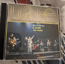 U2 Live in Paris on 12/7/15 (2 CD Set) with Very Good Sound/Rare - £19.65 GBP