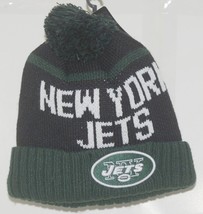 Forty Seven Brand NFL Licensed New York Jets Green Cuffed Knit Hat - £14.38 GBP