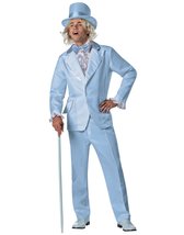 Rasta Imposta Dumb and Dumber Harry Dunne Tuxedo Costume, Blue, One Size - £111.28 GBP