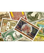 1920-1922 Germany Notgeld (Emergency Money) 25pc - Urban Views &amp; Landscapes - $125.20