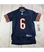 Vintage Chicago Bears Jay Cutler #6 Medium Reebok Jersey Shirt Youth - $548.16 MXN