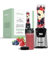 Domaya Personal Compact Bullet Blender for Shakes &amp; Smoothies w/ 2 Cups ... - £29.31 GBP