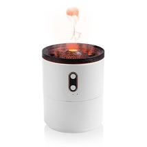 Essential Diffusers Flame Nebulizing Air Humidifier With Led Light For Room - £23.55 GBP
