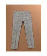 LOFT Ankle Pants Leopard Print Skinny Leg Career Casual Size 8 Work Stretch - $18.95 CAD