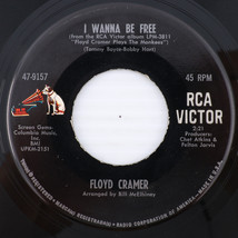 Floyd Cramer – I Wanna Be Free / Papa Gene&#39;s Blues - 45 rpm 7&quot; Record 47-9157 - £2.67 GBP