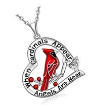 Cardinal Necklace Red Cardinal Necklaces for Women When Are - $109.95