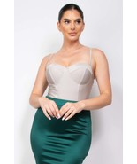 Women&#39;s Solid Sweetheart Cami Bodysuit - $18.30 CAD