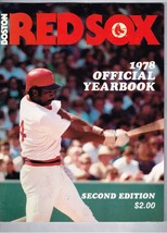 1978 MLB Boston Red Sox Yearbook Baseball Rice Fisk yastrzemski - £50.55 GBP