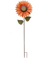84.5" H Large Metal Sunflower Garden Decor Whimsical Yard Art Stakes Dec... - $89.99