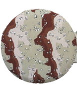 OIF 1 CHOCOLATE CHIP CAMO CENTRAL ASSOC. MILITARY FIELD PACK ELASTIC 28X... - $23.21