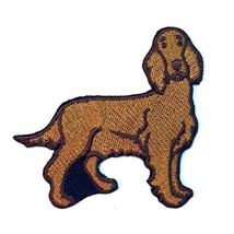 Irish Setter Dog Patch Iron on No Name - £4.87 GBP