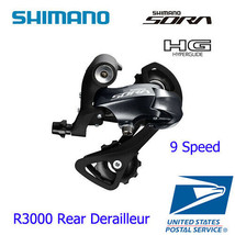 Shimano Sora RD-R3000 9-speed Rear Derailleur Short Cage ROAD - £23.05 GBP+