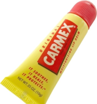 CARMEX original Lip BALM Squeeze TUBE moisturize heal protect Protection Therapy - $15.34
