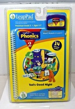 Leap Frog  Leap Pad Phonics Book and Cartridge - Tads Good Night Lesson 2 New - £5.71 GBP