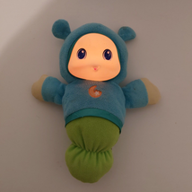 Lullaby Gloworm Glow Worm 2009 Light Up Musical Toy Plush Works Hasbro Playskool - $14.03