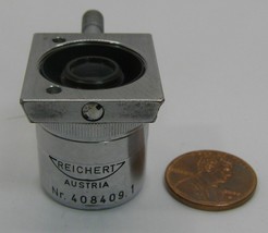 Reichert Microscope Objective &amp; Interferometer Mount Nr408409 Epi5.5/0.1... - $119.99