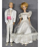 1960 Ken Doll Barbie Strawberry Blonde Blue Eyes Wedding Day Dress Tuxed... - €408,65 EUR