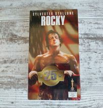 NEW Rocky 25th Anniversary VHS Tape SEALED 1976 2001 Release MGM Rare St... - £11.18 GBP