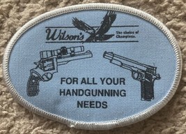 Vintage Wilson&#39;s Handguns Gun The Choice Of Champions For All Your Needs... - £11.97 GBP