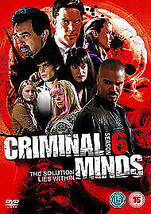 Criminal Minds: Season 6 DVD (2011) Shemar Moore Cert 15 6 Discs Pre-Owned Regio - £13.96 GBP