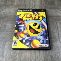 Pac-Man World 3 PS2 Sony PlayStation 2 2005 Complete With Manual Black Label - £7.49 GBP