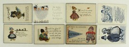 Vintage Art Postcard Lot 8 DUTCH Holland Children Themed Cartoon Humor 1914-1918 - £17.28 GBP