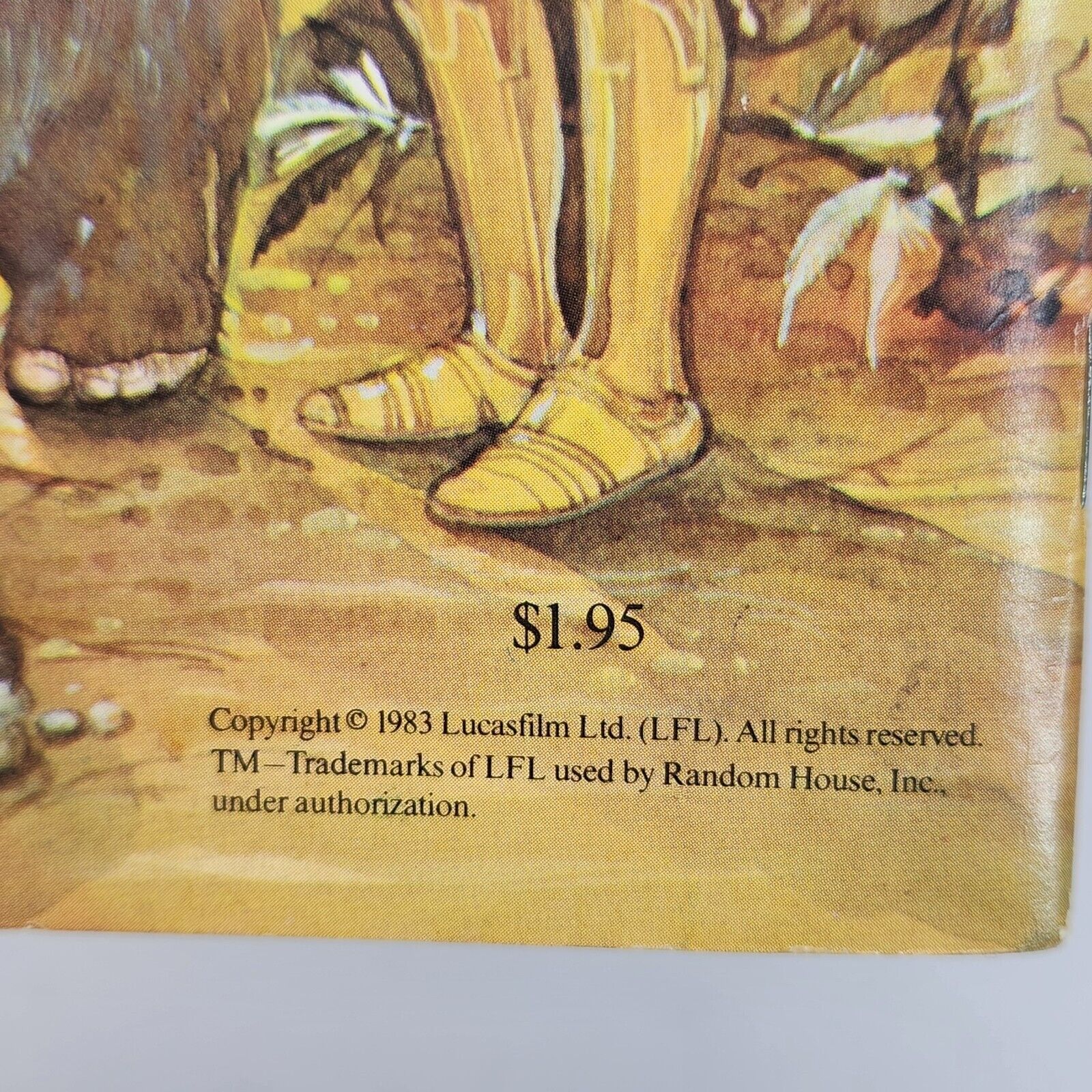 VINTAGE 1983 STAR WARS ROTJ THE EWOKS JOIN THE FIGHT PAPERBACK BOOK Item image 6