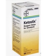 Ketostix Reagent Test Strips For Urinalysis - 50 Count Box Damaged - $11.76
