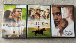 Lot of 3 DVD’s Flicka Losing Isaiah Charlie St. Cloud - £7.08 GBP