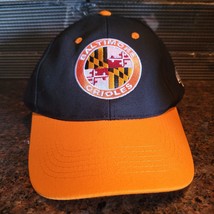 Baltimore Orioles Hat Cap  90’s SnapBack  Dap 8 Black/Orange Adjustable - £9.72 GBP