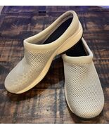 Merrell Sz 10 Encore Breeze 3 Womens Shoes Mule Slip-On Silver Beige - $29.21