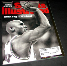 Sports Illustrated Magazine Feb 16 1998 Michael Jordon Winter Olympics Tar Heels - £7.85 GBP